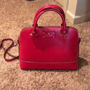 Beautiful Red Kate Spade Purse